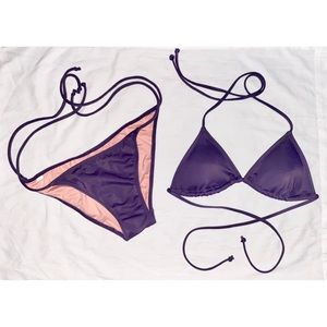 Victoria’s Secret Purple Grape Itsy Bikini